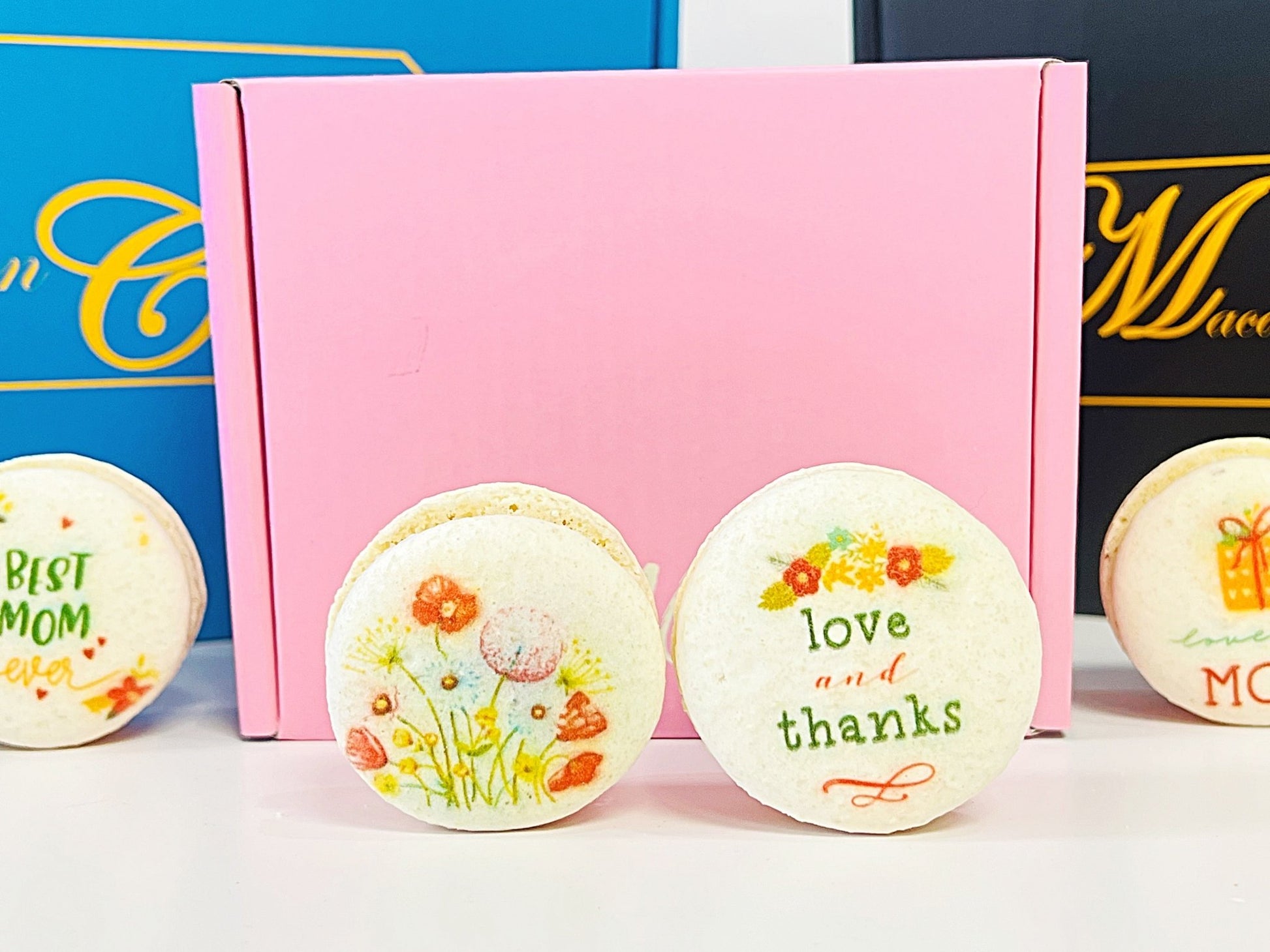 Mother's Day Gift Box French Macarons | 6, 12 & 24 Pack | a perfect gift for moms - Macaron Centrale6 Pack