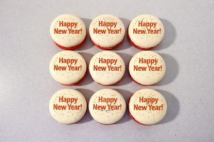 🎉 Happy New Year French Macarons