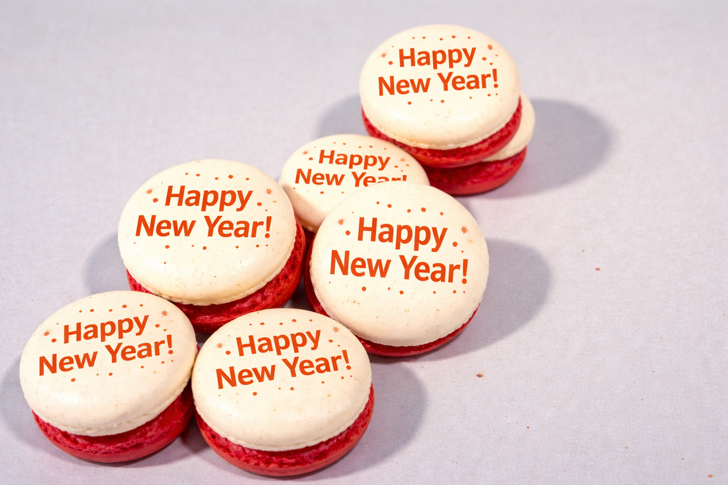 🎉 Happy New Year French Macarons