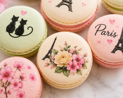 Parisian Bloom French Macarons