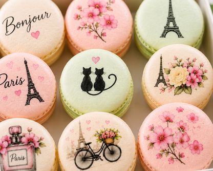Parisian Bloom French Macarons