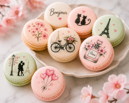 Parisian Bloom French Macarons
