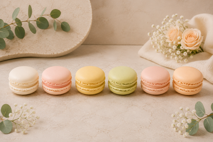 Pastel Macaron Tower for Weddings | French Macaron Dessert Display | Wedding Centerpiece | Bridal Shower Dessert Table