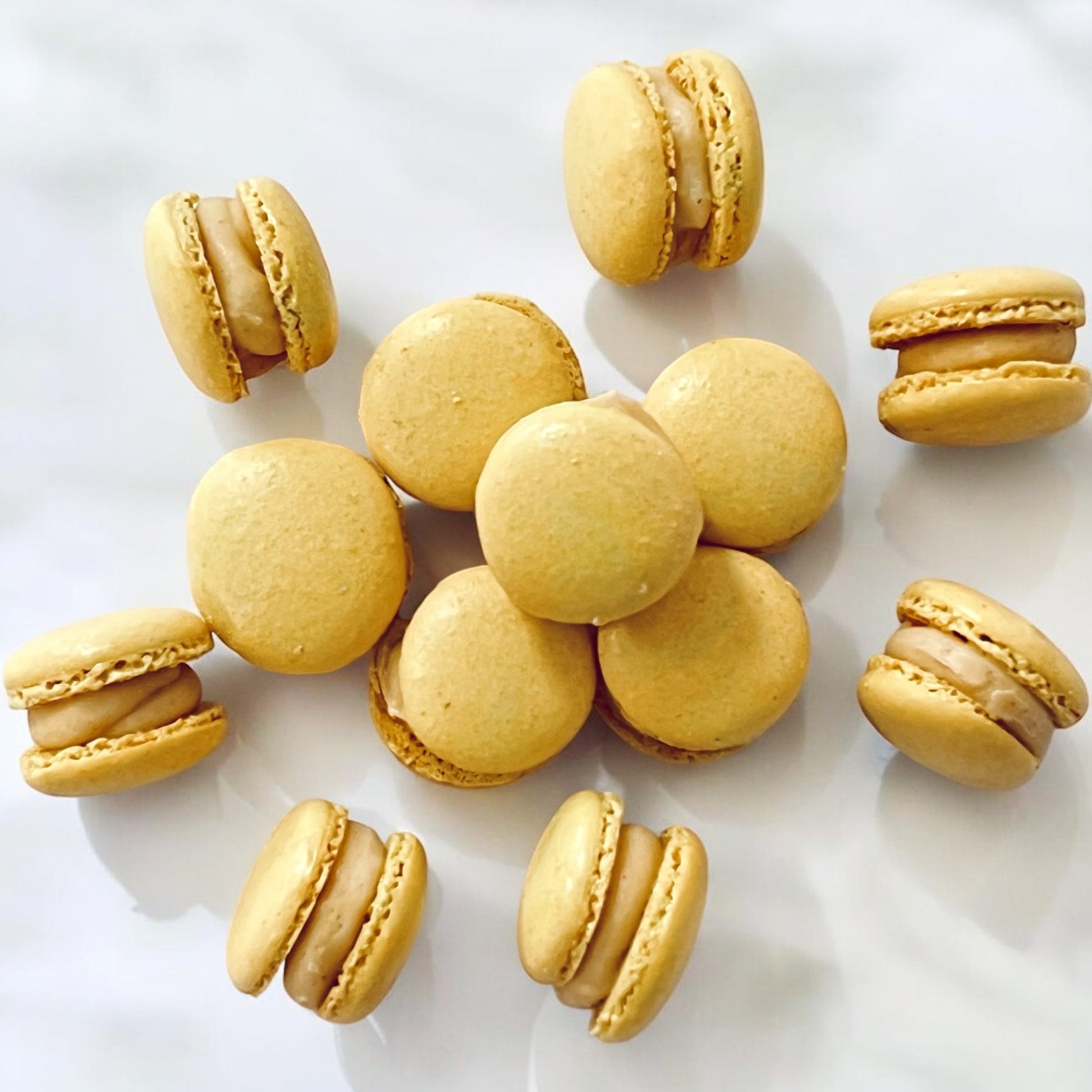 Peanut Mini Macarons - Perfect for Decorating Cupcakes, Cakes, Ice Cream, and More! (Copy) (Copy) (Copy) - Macaron Centrale16 Pack