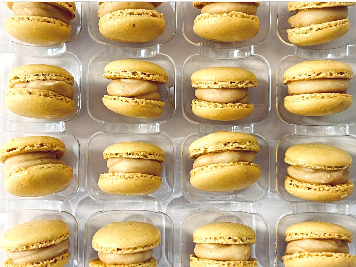 Peanut Mini Macarons - Perfect for Decorating Cupcakes, Cakes, Ice Cream, and More! (Copy) (Copy) (Copy) - Macaron Centrale16 Pack