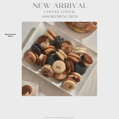 Coffee Lover French Macarons Assortment