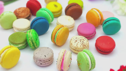 Monogram Macarons