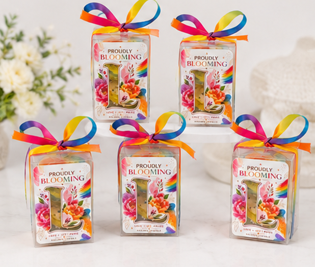 Proudly Blooming Macaron Gift Favor