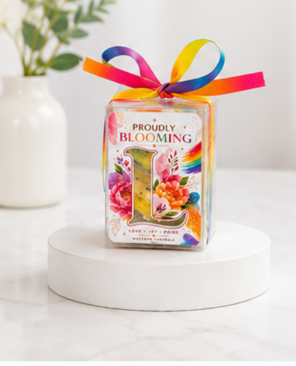 Proudly Blooming Macaron Gift Favor
