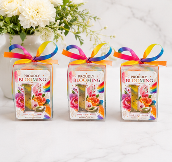 Proudly Blooming Macaron Gift Favor