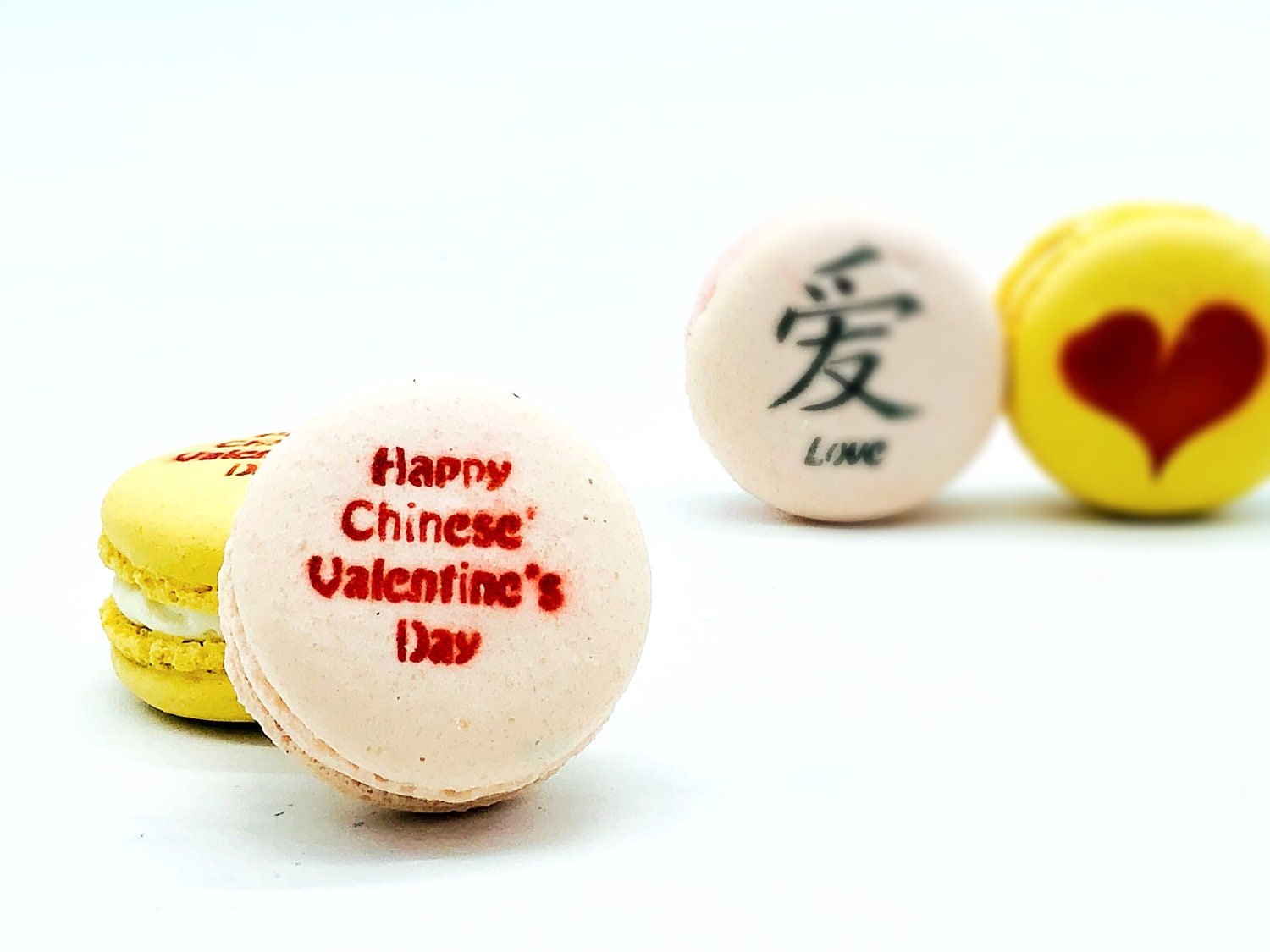 Qixi Festival French Macaron Set (12 Pack) | A perfect gift for special someones - Macaron Centrale