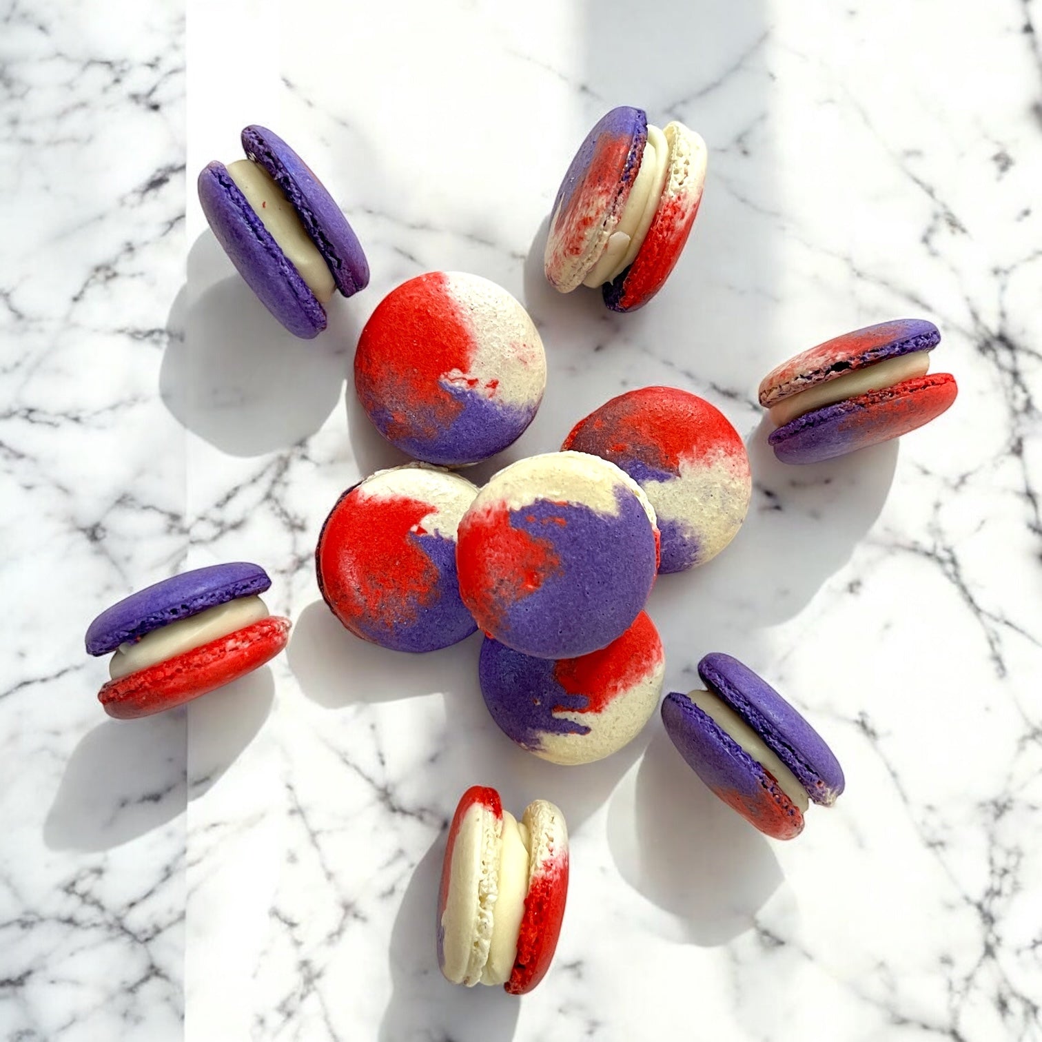 Red Velvet Cheesecake | Available in 6 , 12 & 24 Pack - Macaron Centrale6 Pack