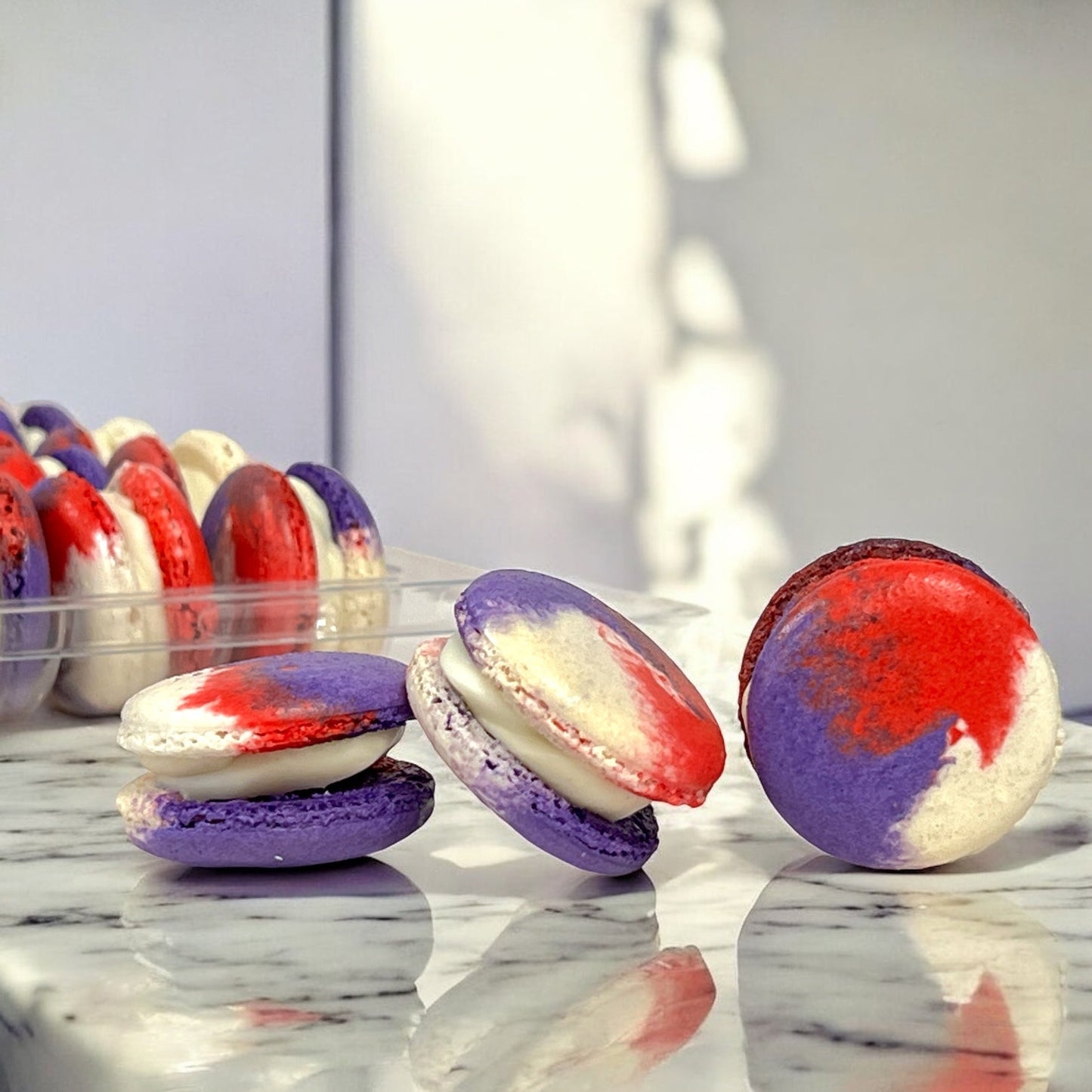 Red Velvet Cheesecake | Available in 6 , 12 & 24 Pack - Macaron Centrale6 Pack