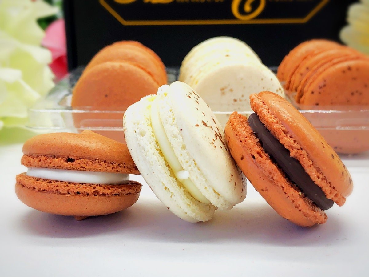 S'More And Some More Macaron Set | Baked To Order | Perfect For Birthday Party, Halloween, Thanksgiving And Christmas