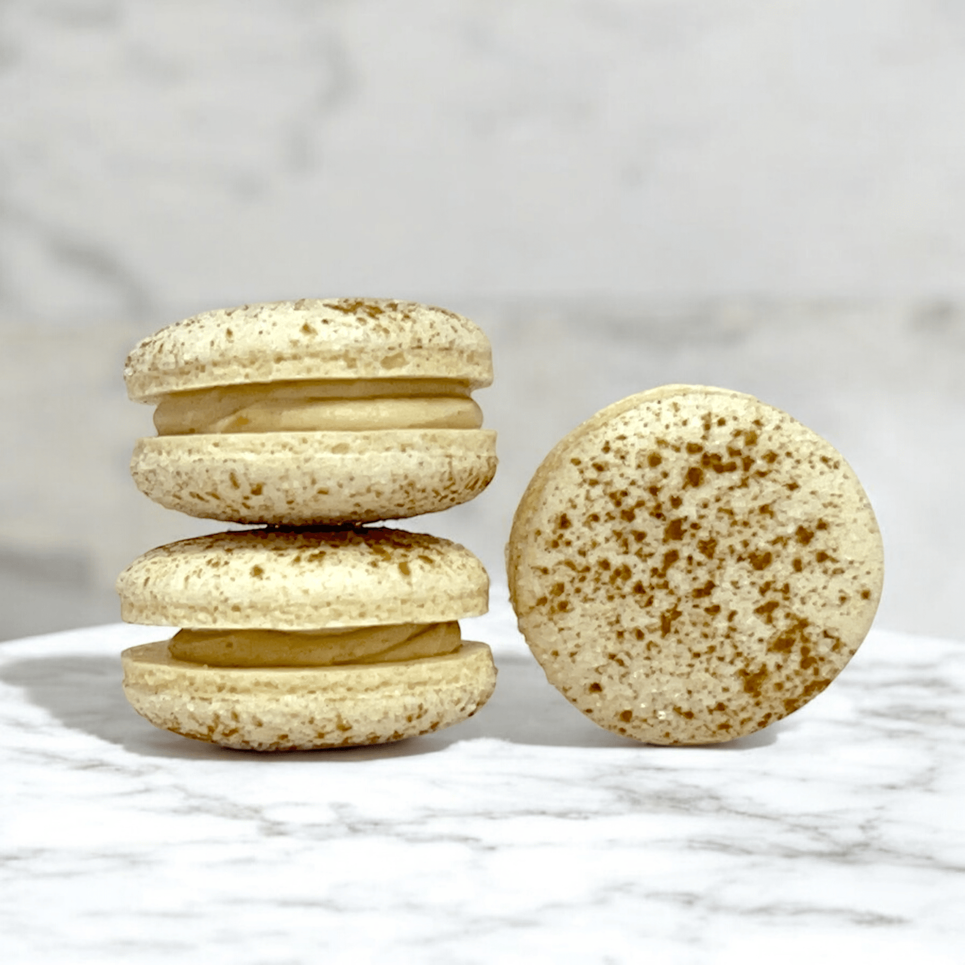 Snickerdoodle Vegan Macarons - Macaron Centrale