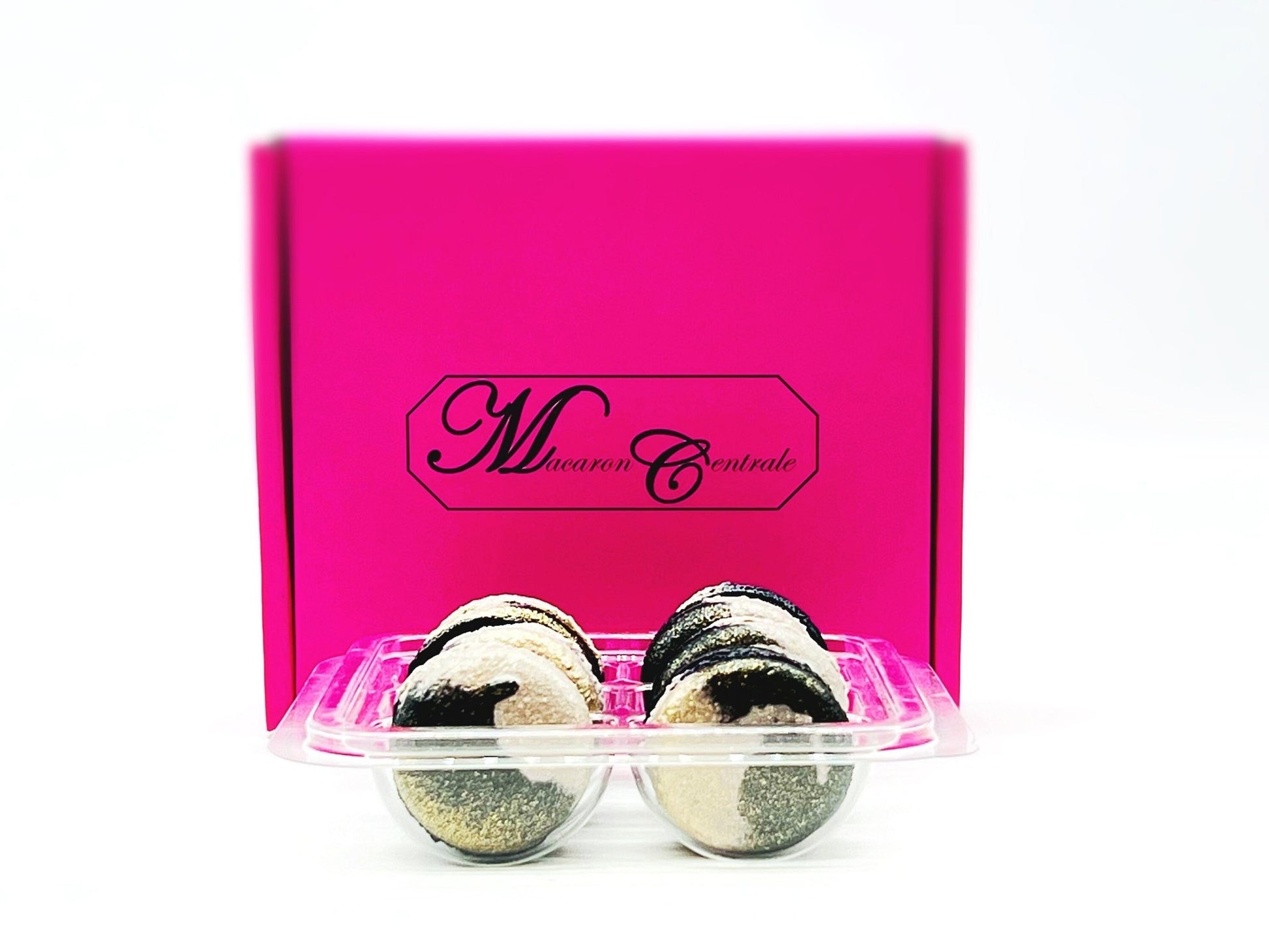 Space Edition Mac | The Moon French Macaron (Root Beer Flavor) | Available in 6, 12 & 24 - Macaron Centrale6 Pack