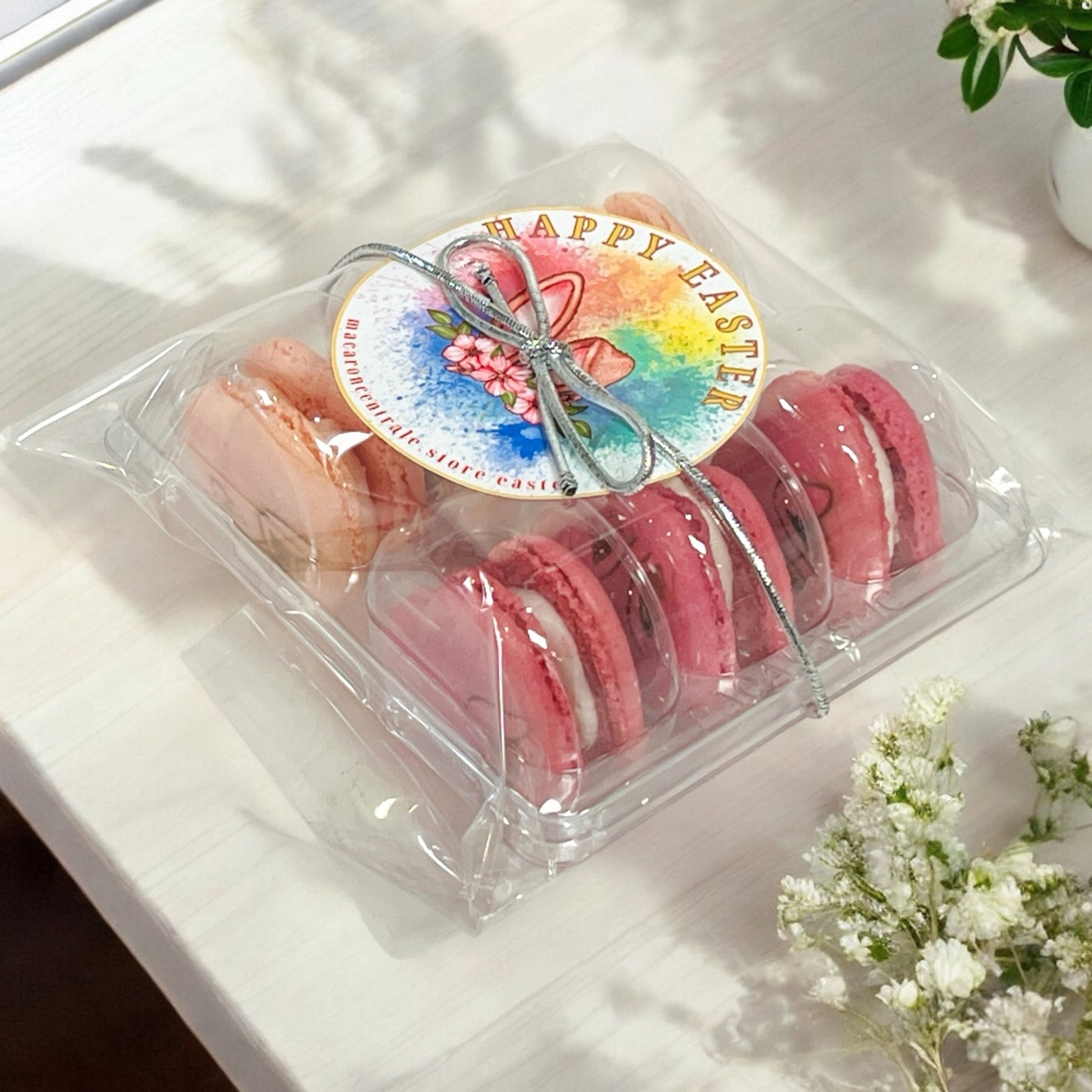 Springtime Macaron Set – Beautiful & Delicious - Macaron CentraleEasterStandard6 Pack
