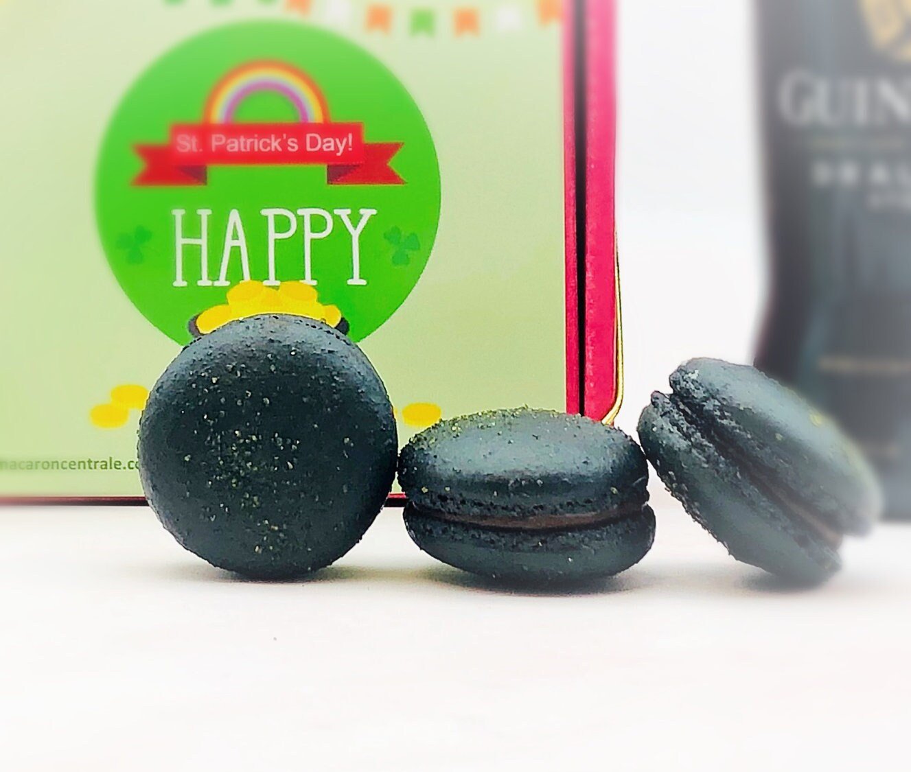 St. Patrick's Day French Macaron Set #1 | 12 Pack | Free Shipping, perfect for upcoming St. Patrick's Day Celebration - Macaron Centrale