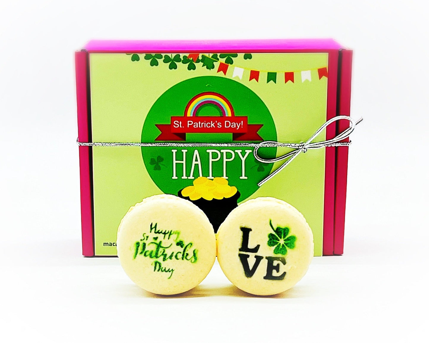 St. Patrick's Day French Macaron Set #3 | 6 Pack | Perfect for upcoming St. Patrick's Day Celebration - Macaron Centrale