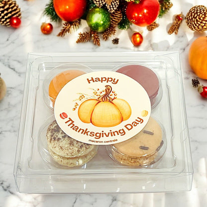 Thanksgiving Macaron Gift Pack - Macaron CentraleThanksgivings6 Pack of 4Harvest Delight