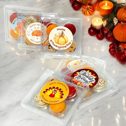 Thanksgiving Macaron Gift Pack - Macaron CentraleThanksgivings6 Pack of 4Holiday Bliss