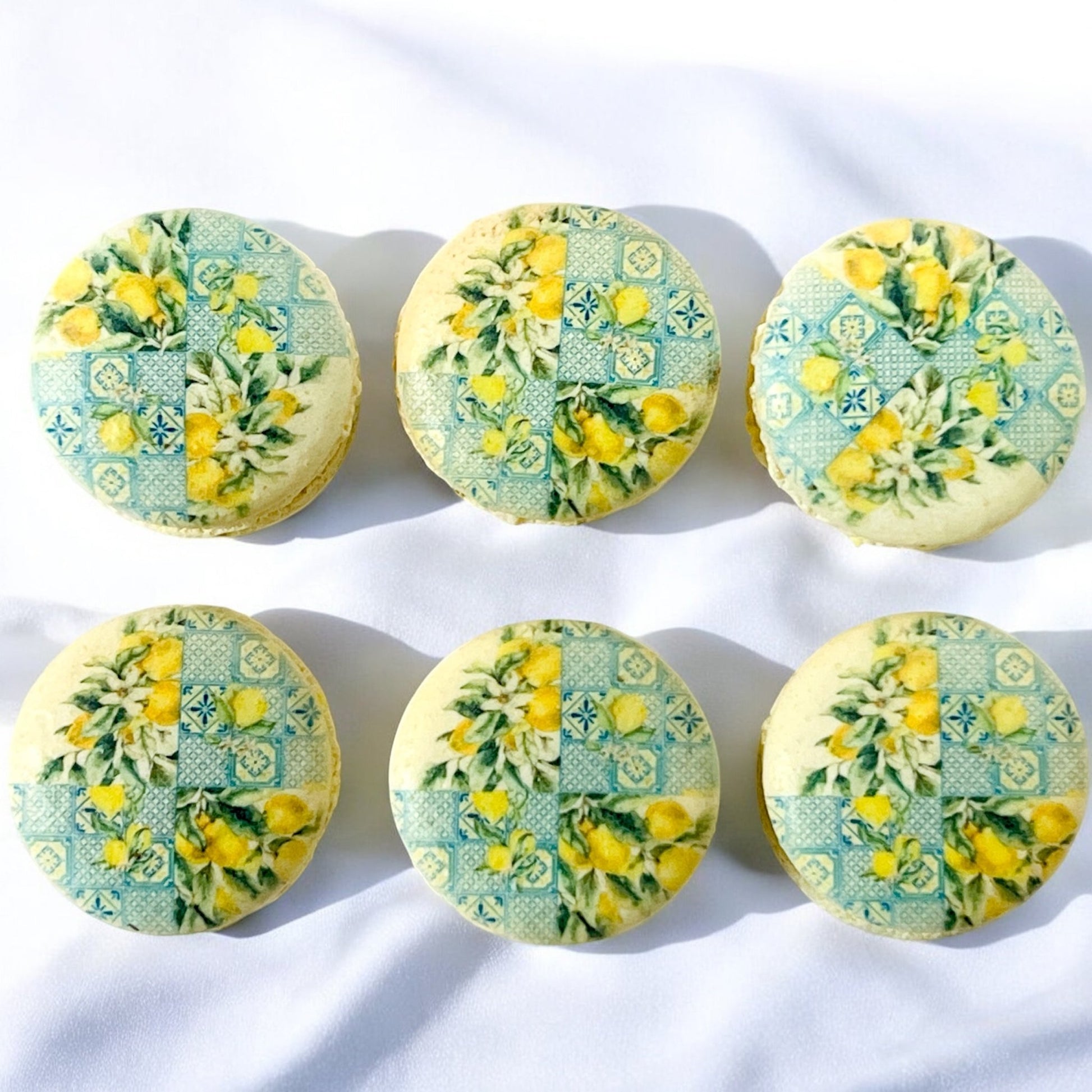 Tuscan Lemon Macarons – A Taste of Italy - Macaron Centrale6 Pack