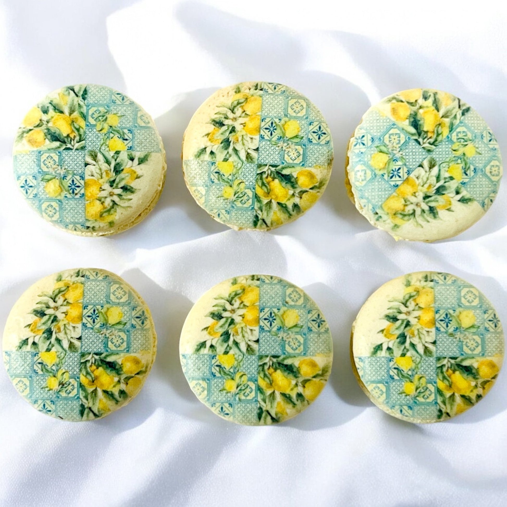 Tuscan Lemon Macarons – A Taste of Italy - Macaron Centrale6 Pack