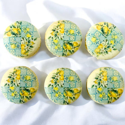 Tuscan Lemon Macarons – A Taste of Italy - Macaron Centrale6 Pack