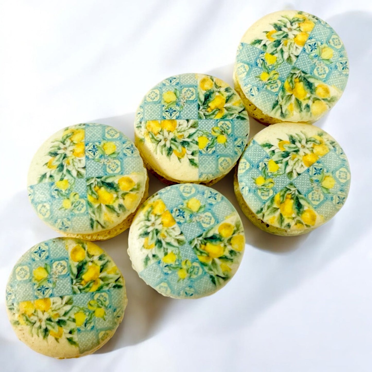 Tuscan Lemon Macarons – A Taste of Italy - Macaron Centrale6 Pack