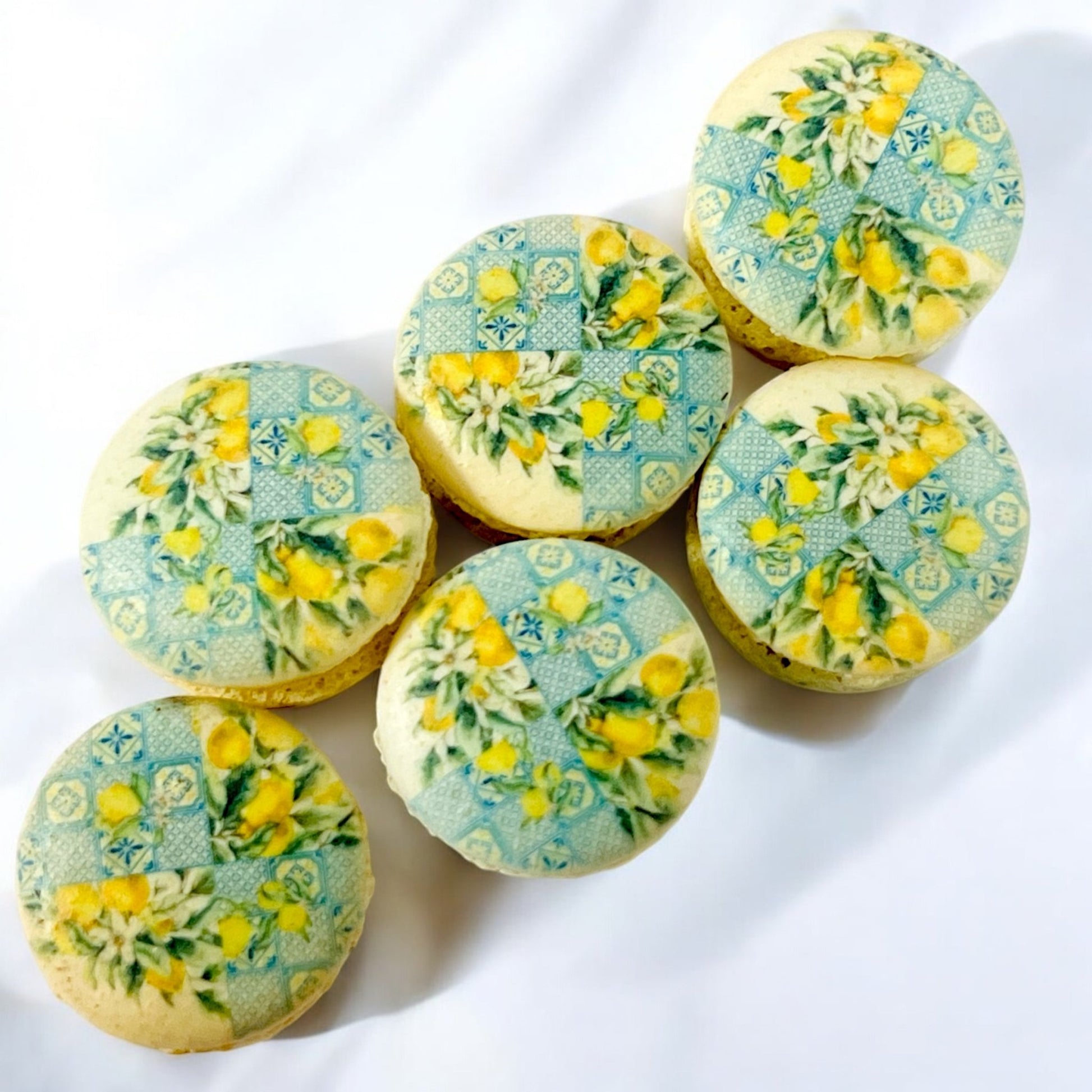 Tuscan Lemon Macarons – A Taste of Italy - Macaron Centrale6 Pack