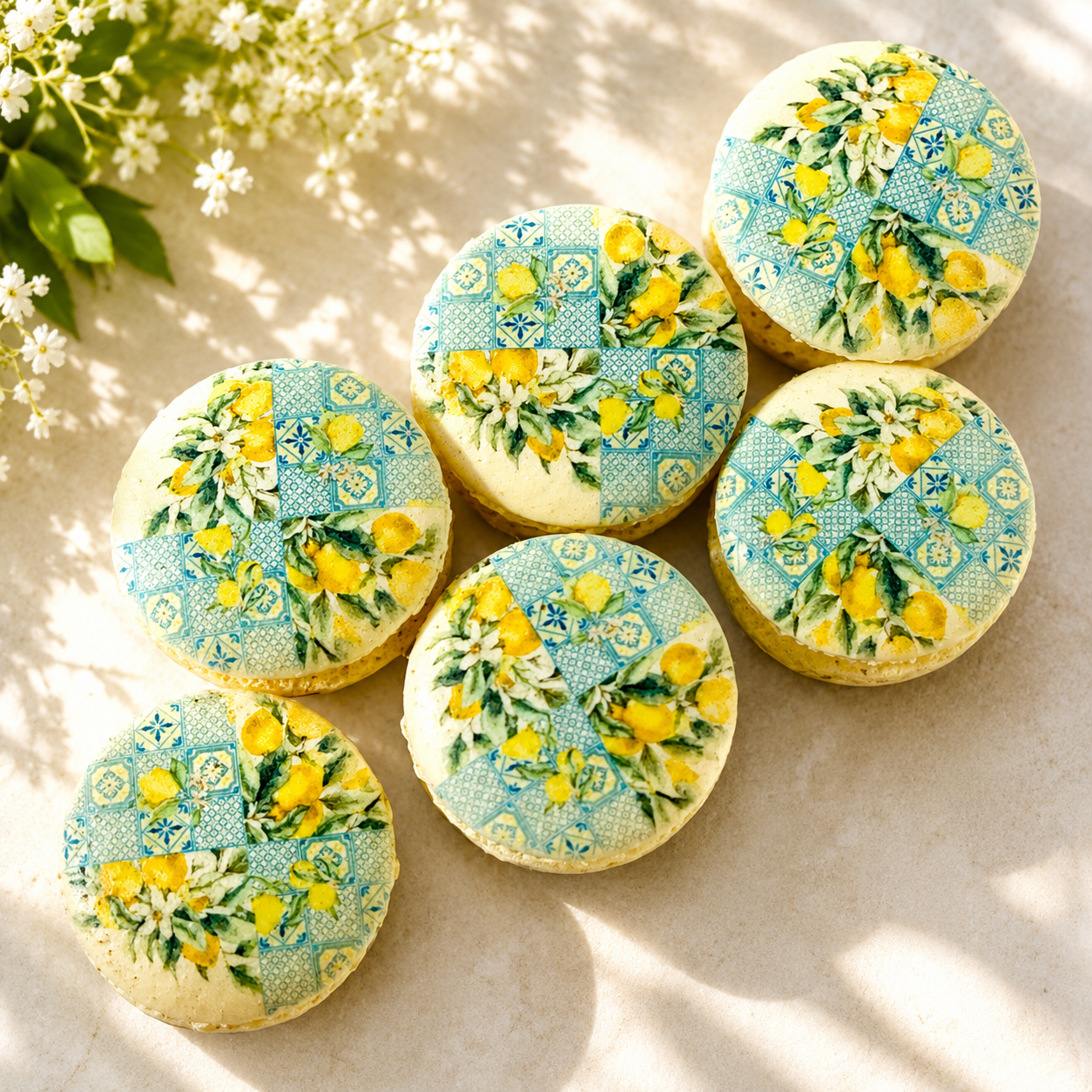 Tuscan Lemon Macarons – A Taste of Italy