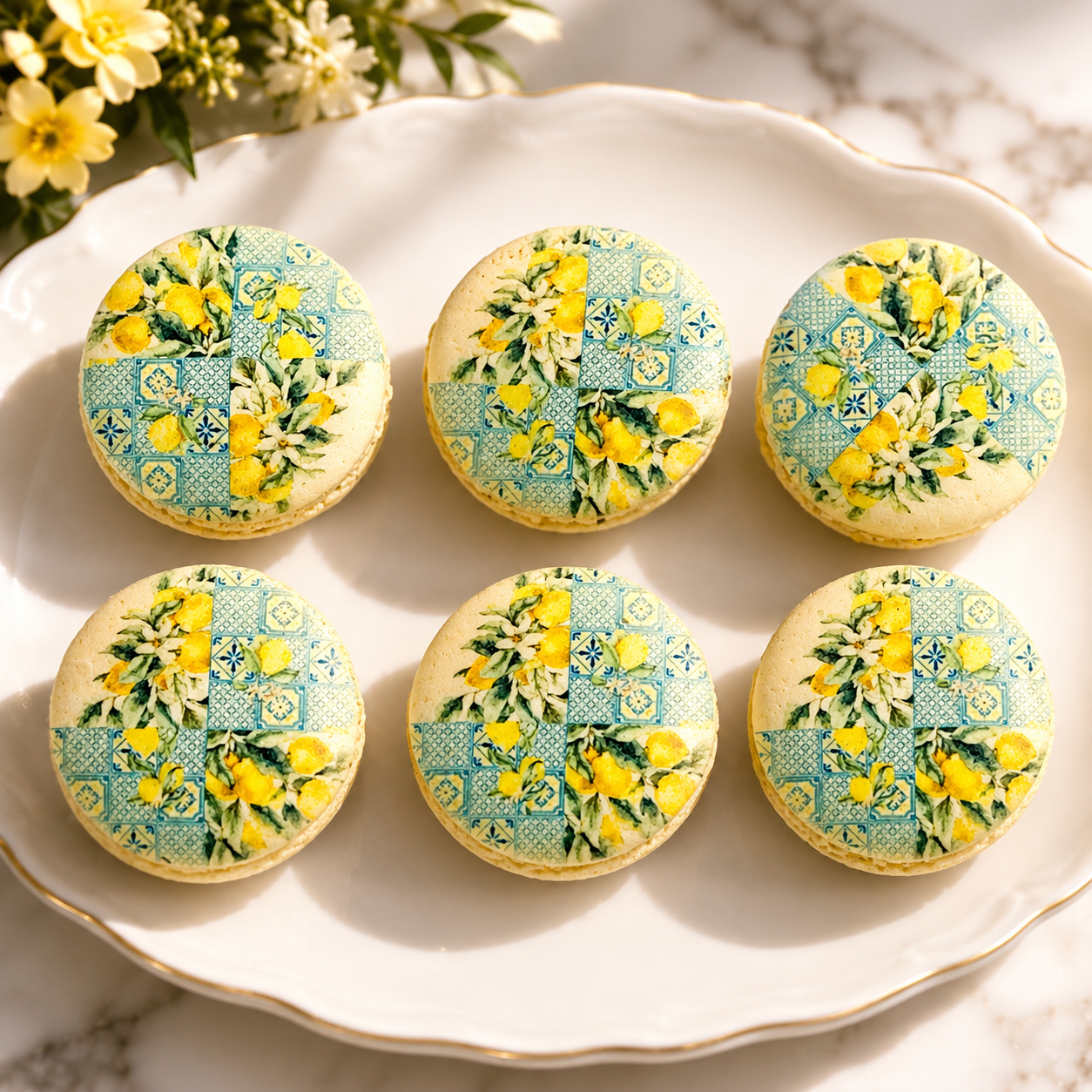 Tuscan Lemon Macarons – A Taste of Italy
