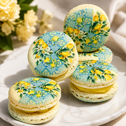 Tuscan Lemon Macarons – A Taste of Italy