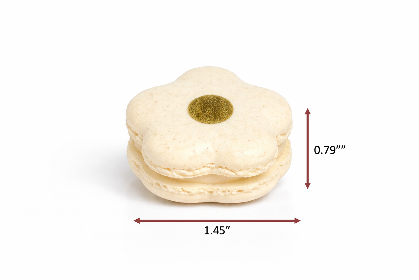 Vanilla Flower French Macarons – Elegant, Delicate & Perfect for Any Celebration