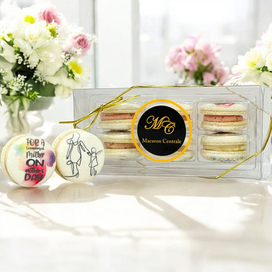 Vegan Mother's Day Macaron Gift Box | 6 & 12 Pack | a perfect gift for moms - Macaron CentraleMother's Day6 Pack