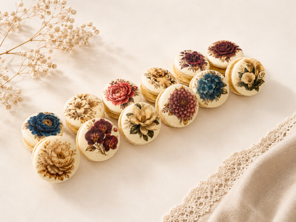 Vegan Velvet Botanica French Macarons