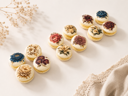 Vegan Velvet Botanica French Macarons