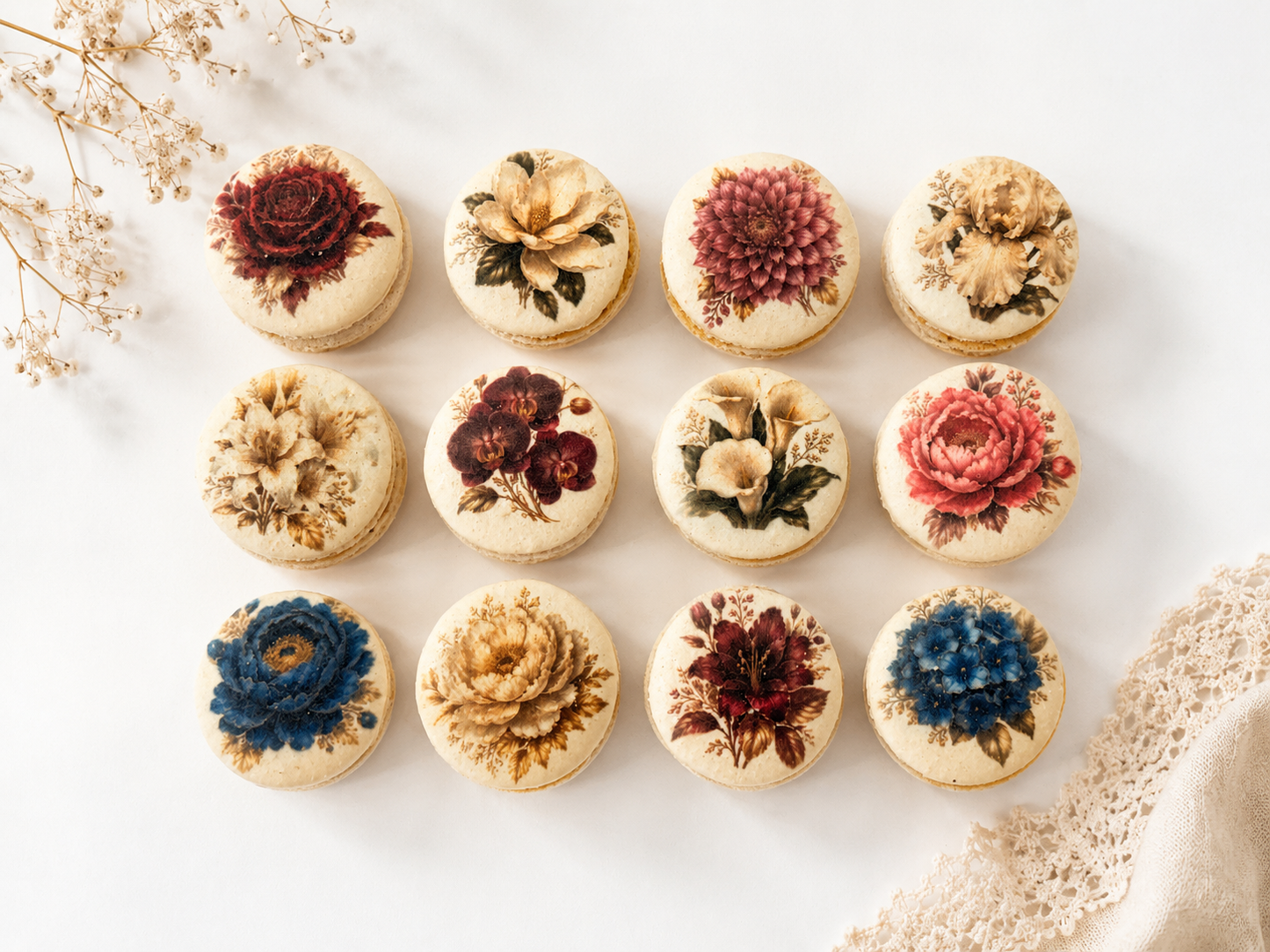 Vegan Velvet Botanica French Macarons