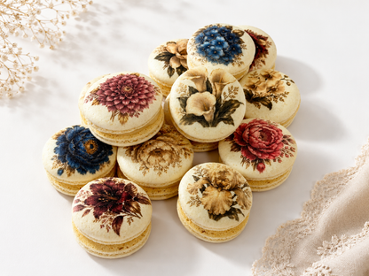 Vegan Velvet Botanica French Macarons