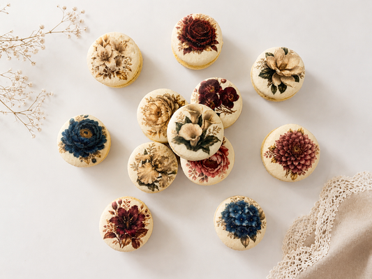 Vegan Velvet Botanica French Macarons
