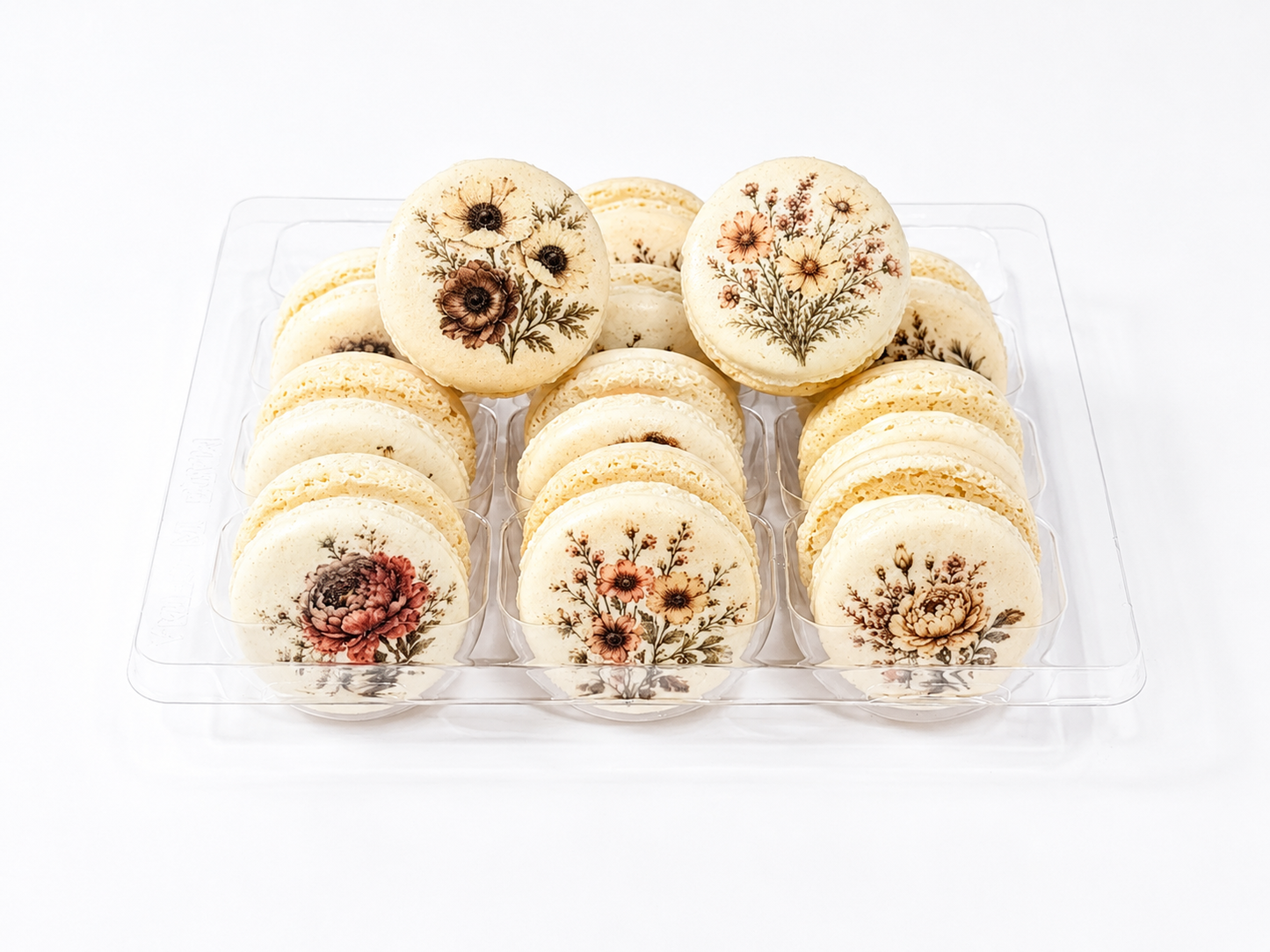 Vintage Bloom French Macaron Set