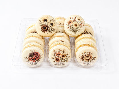 Vintage Bloom French Macaron Set