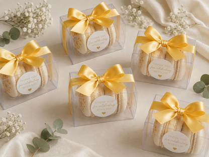 Custom Macaron Favor Box – Wedding, Bridal Shower & Baby Shower