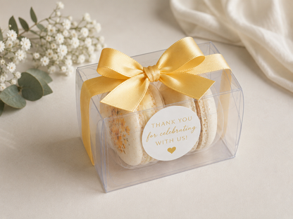 Custom Macaron Favor Box – Wedding, Bridal Shower & Baby Shower