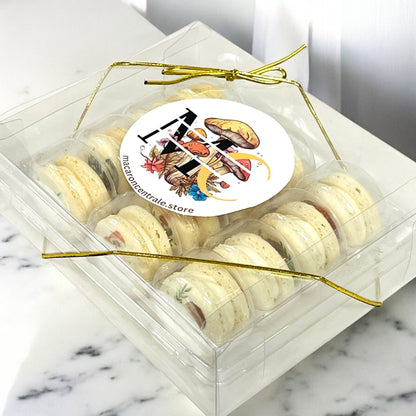 Wild Mushroom Macaron Gift Box - Macaron Centrale6 Pack