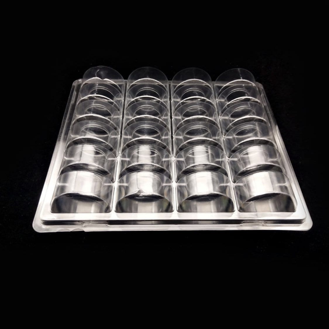 24 Cavities Macaron Clamshell PET Perfect for Macaron Ice Cream or Ice Cream Sandwich - Macaron CentraleSample