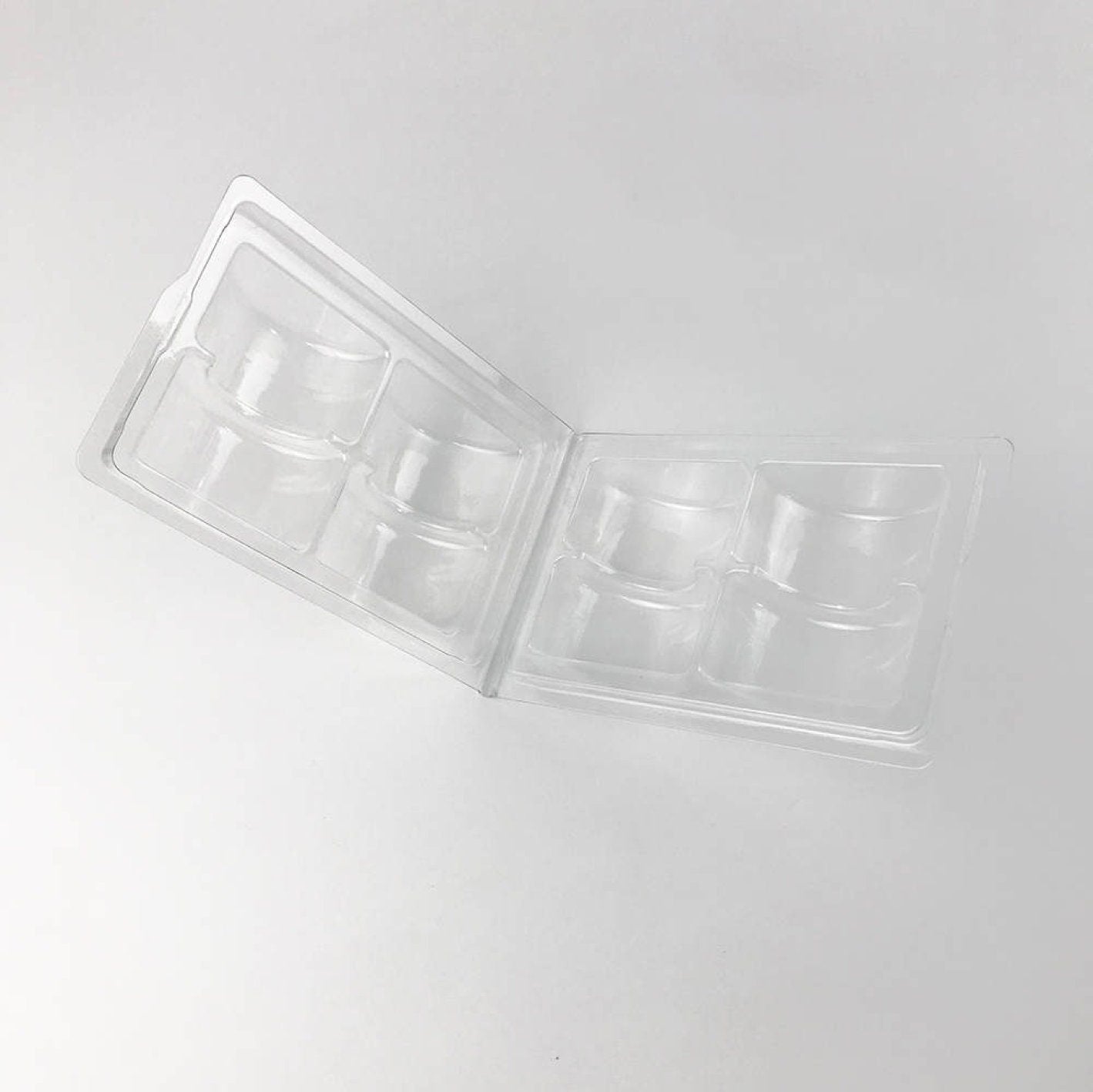 4 Cavities Macaron Clamshell PET Perfect for Macaron Ice Cream or Ice Cream Sandwich - Macaron Centrale1